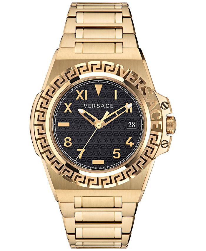 Macy's versace shop men's watch