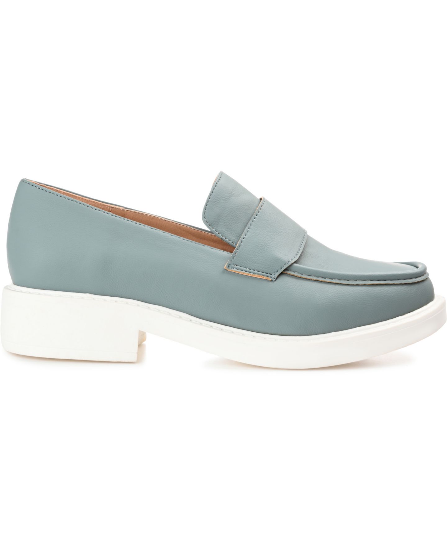 Женские туфли Journee Collection Saydee Block Heel, цвет: Синий — фото 2