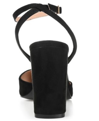 Women's Tyyra Ankle Strap Block Heel Pumps