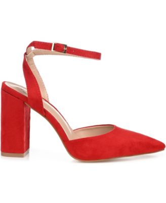 Women's Tyyra Ankle Strap Block Heel Pumps