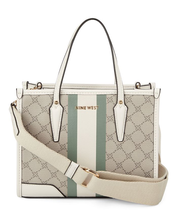 Nine West Bag Shopping Tote With Small Insert Wallet On The Go Bag