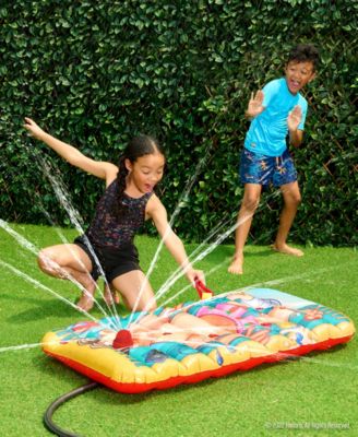 Hasbro Operation Splash Game by WowWee  Backyard Sprinkler Mat Kids Game with 5 Foam Elements  Ages 4 And Up
