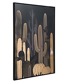 Cactus at Dusk Canvas Wall Art, 1.7" x 24.8"