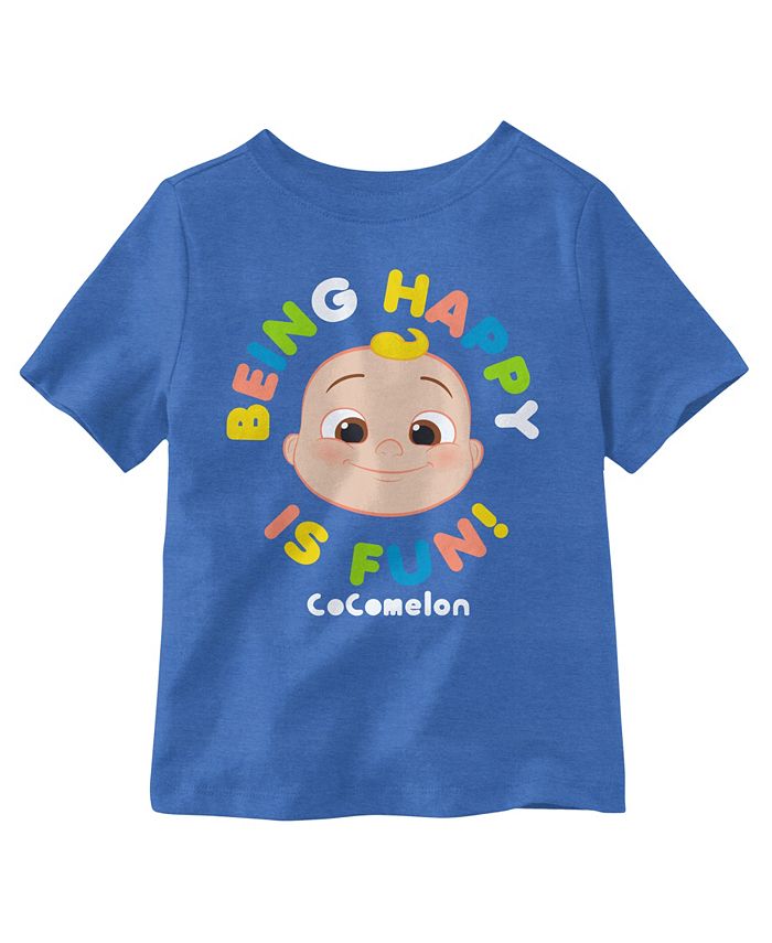 Hybrid Little Boys Cocomelon Short Sleeves Graphic T-shirt - Macy's