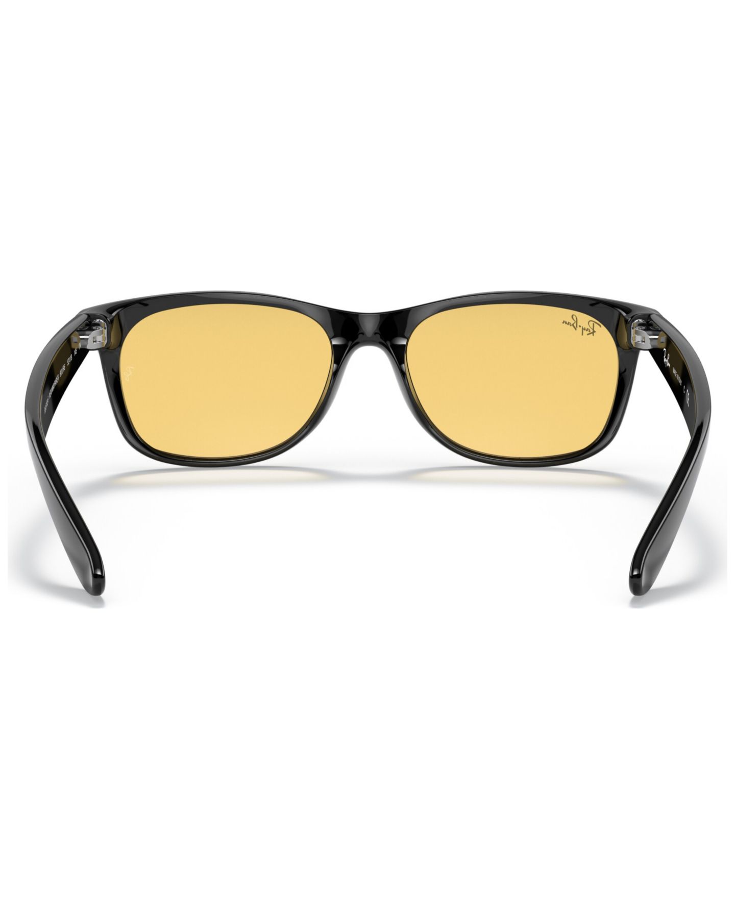 Солнцезащитные очки Ray-Ban Unisex Low Bridge Fit Sunglasses, RB2132F 55, цвет: Чёрный, вариант 1 — фото 5