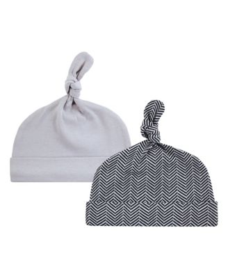 Essential 8-Piece Set Knotted Beanie Hats and Anti-Scratch Mitts