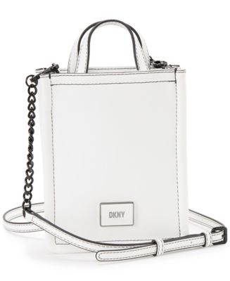 Dkny Magnolia Mini Crossbody Bag With Chain Detail Strap Black