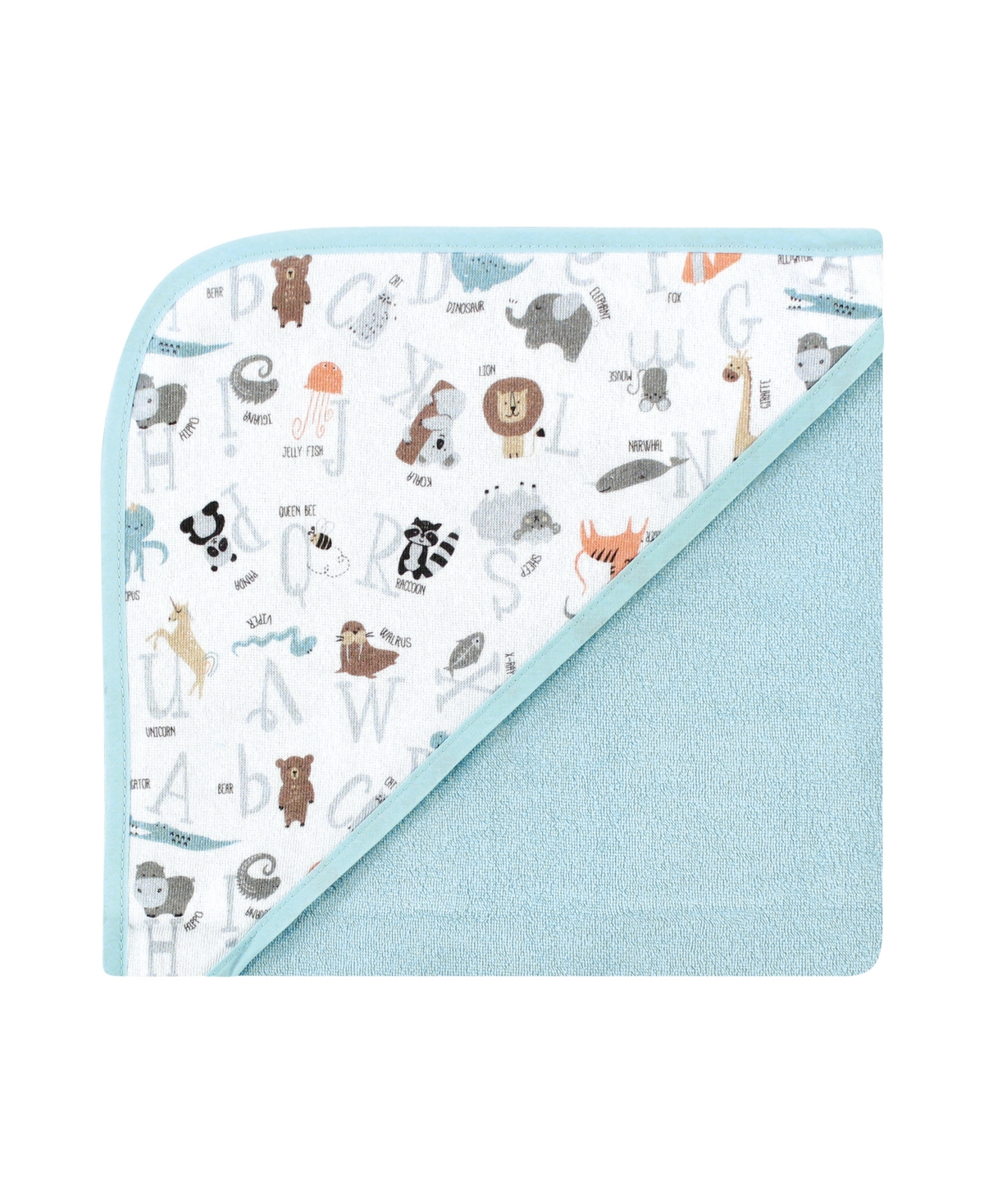 Hudson Baby Unisex Cozy Hooded Cotton-Blend Bath Wraps
