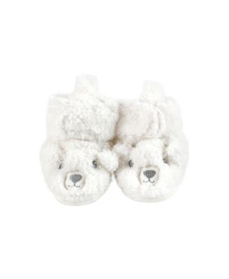 Baby Unisex Unisex Winter Warmth 3Pk Earflap Hat, Mittens & Plush Booties