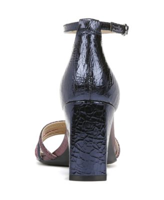 Sandales à Talons Nancy Gonzalez - Bride Cheville - Blanc Crocodile - Taille 40.5 US - Neuf Avec Emballage