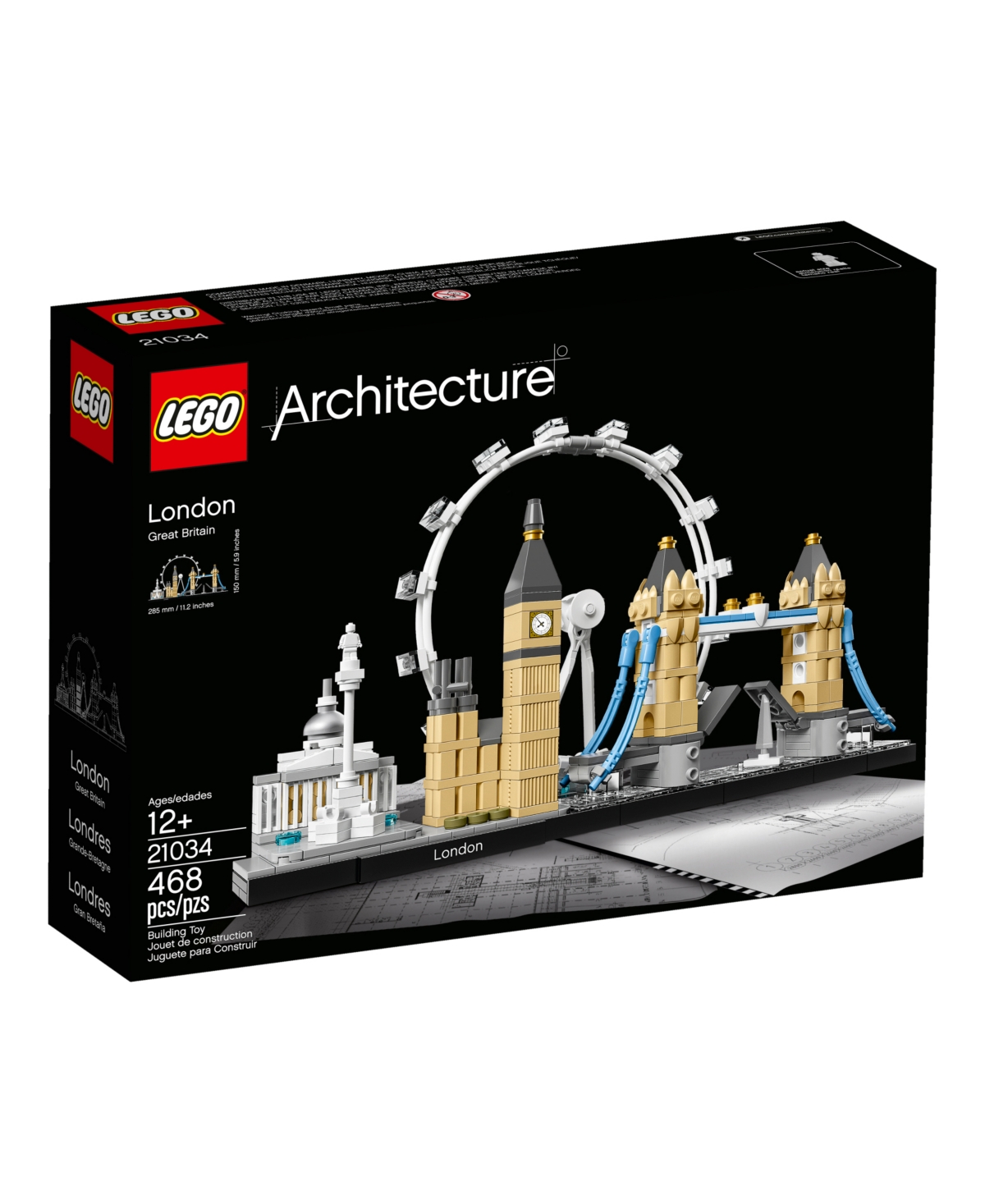 Shop Lego Architecture 21034 London Toy Building Set In No Color