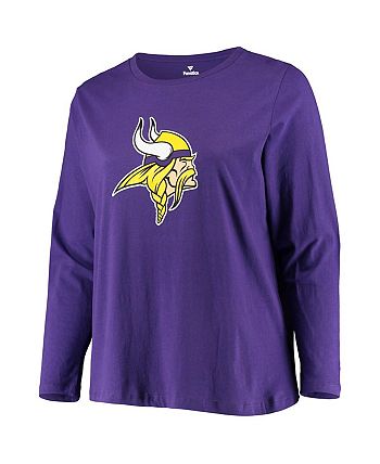 Minnesota Vikings New Era Team Logo T-Shirt - Purple