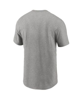 Men's Heathered Gray Indianapolis Colts Primary Logo T-shirt