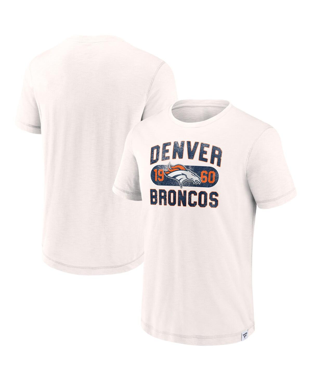 Men's FanaticsDenver Broncos Act Fast T-shirt - White