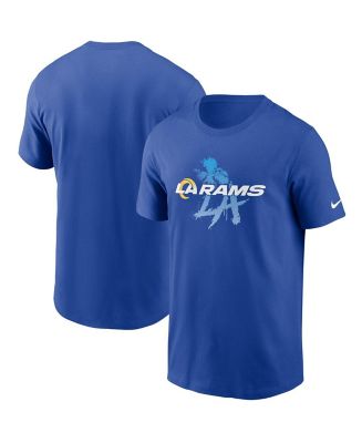 Men's Nike Royal Los Angeles Rams Hometown Collection Just Play T-shirt ...