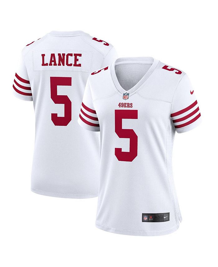 Women's Nike Trey Lance Scarlet San Francisco 49ers Player Jersey