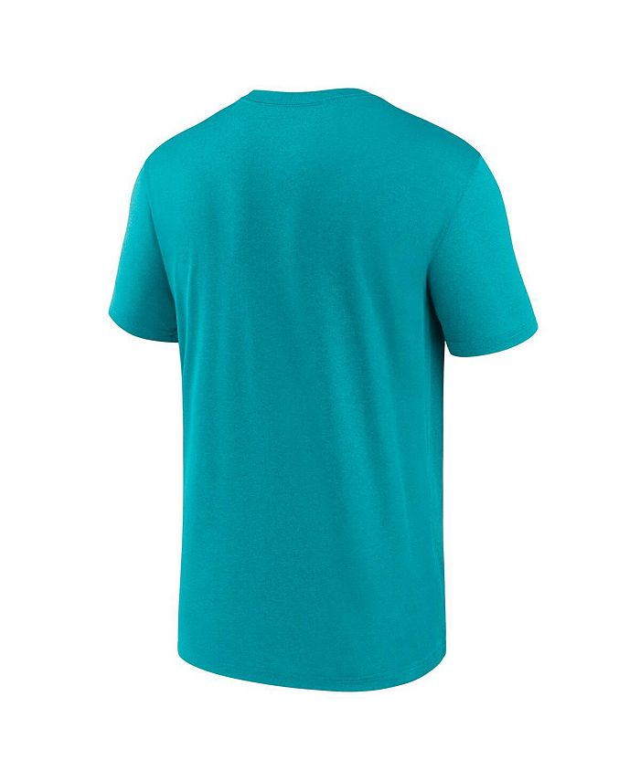 Nike Men's Aqua Miami Dolphins Legend Community Performance T-shirt ...
