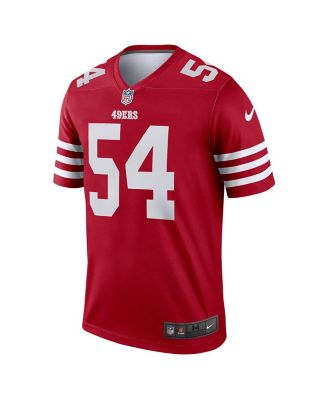 Men's Fred Warner Scarlet San Francisco 49ers Legend Jersey