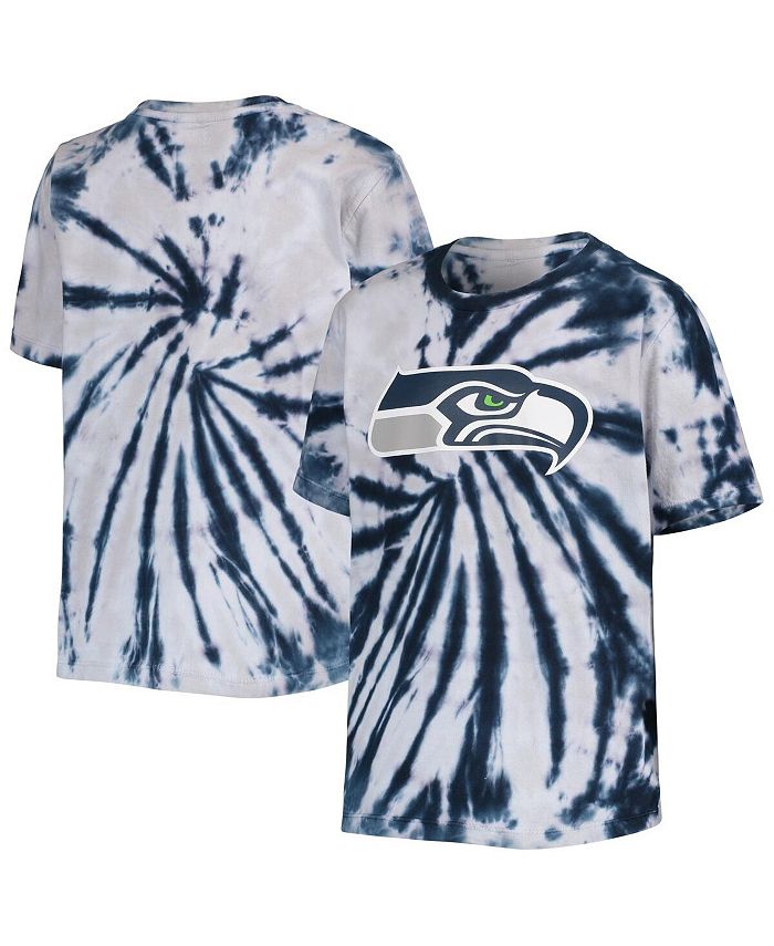 Outerstuff Seattle Seahawks Youth Team Logo T-Shirt - College Navy