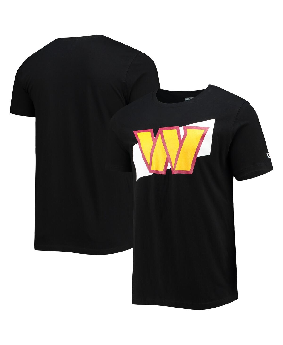 Shop New Era Men's  Black Washington Commanders T-shirt