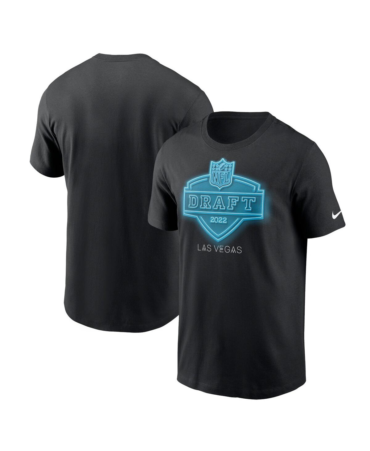 NIKE MEN'S NIKE BLACK 2022 NFL DRAFT ESSENTIAL T-SHIRT 