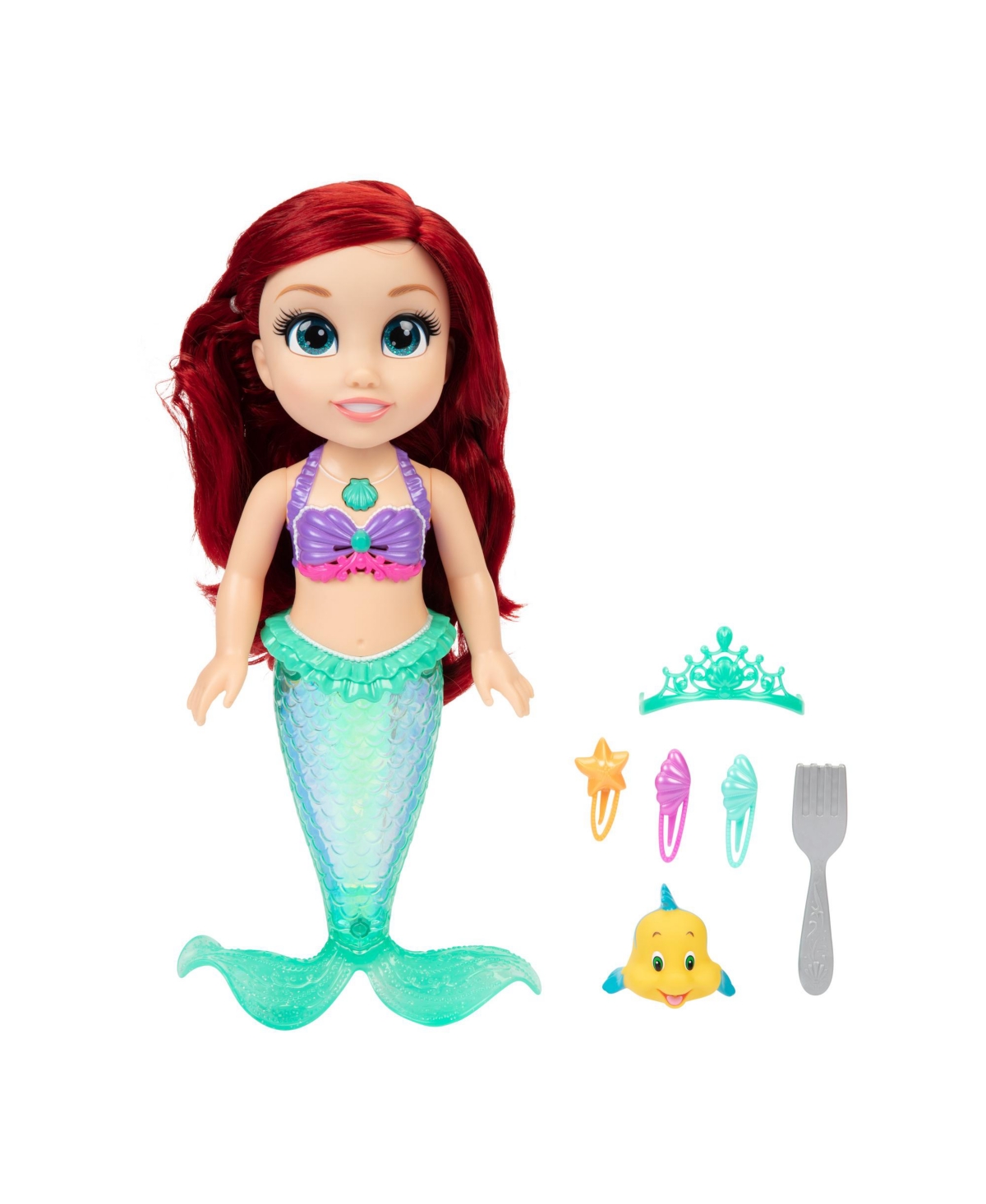 Disney Princess Ariel Singing Doll In Multicolor
