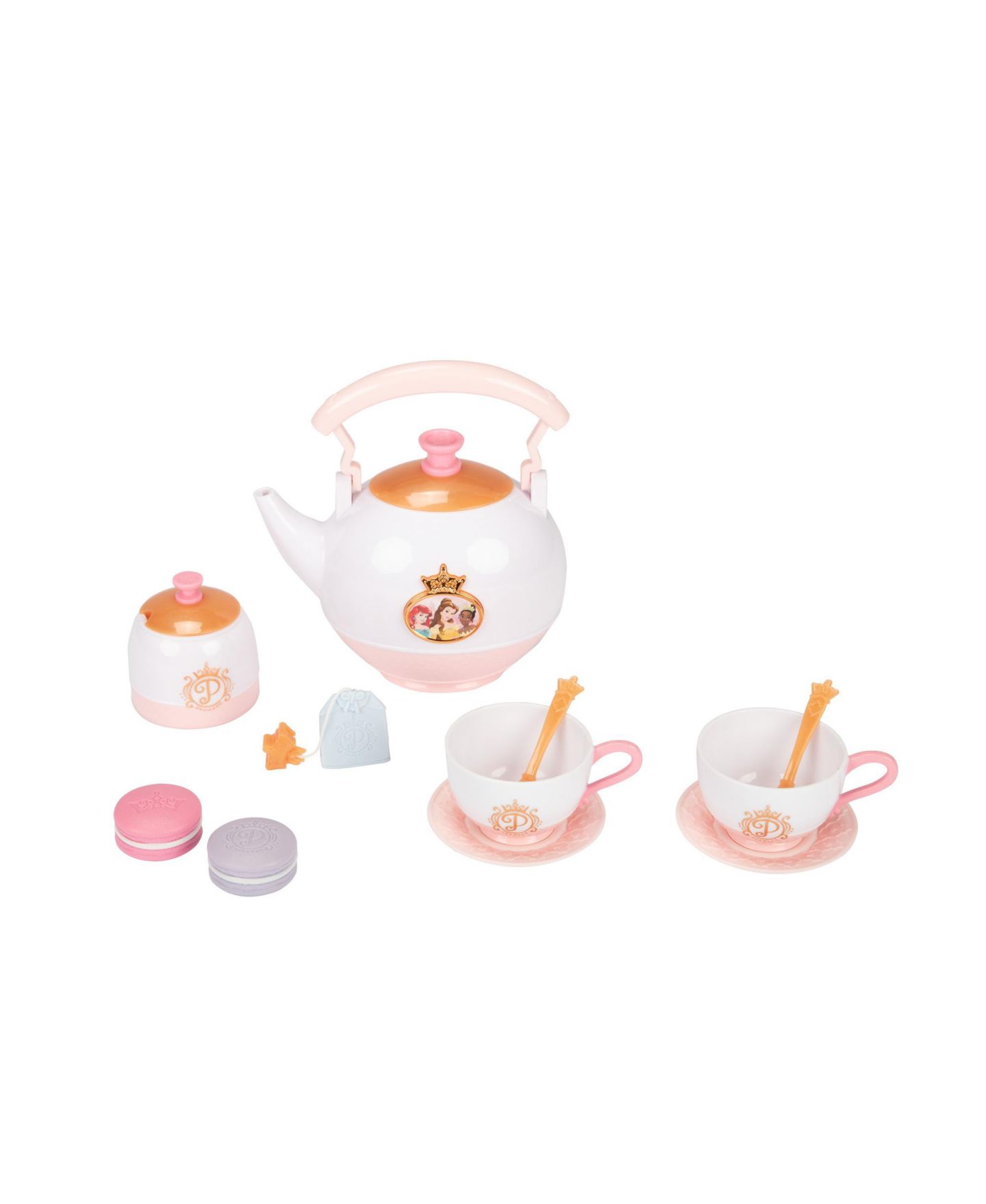 Детские игрушки Disney Princess Sweet Styling 12-Piece Tea Set, Ages 3+ — фото 3