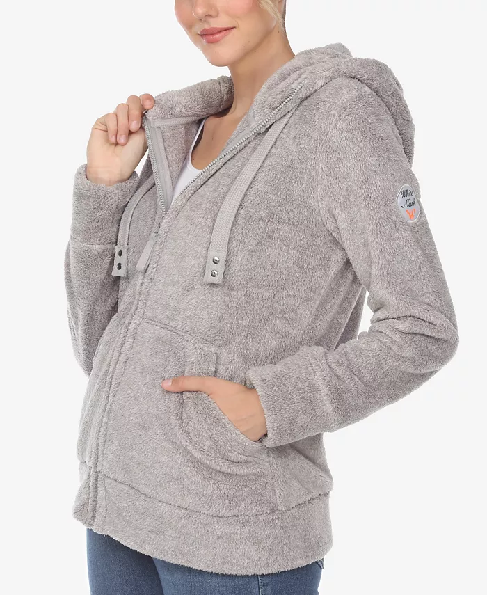Women's Hooded Sherpa Jacket - thumbnail 7