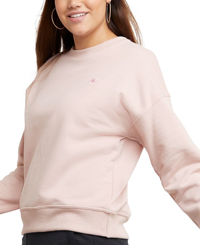 Champion Women's Powerblend Fleece Crewneck Sweatshirt & Reviews Activewear All Macy's