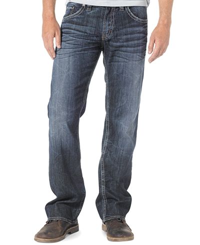 Silver Jeans Co. Men's Zac Relaxed Fit Straight Jeans - Jeans - Men ...