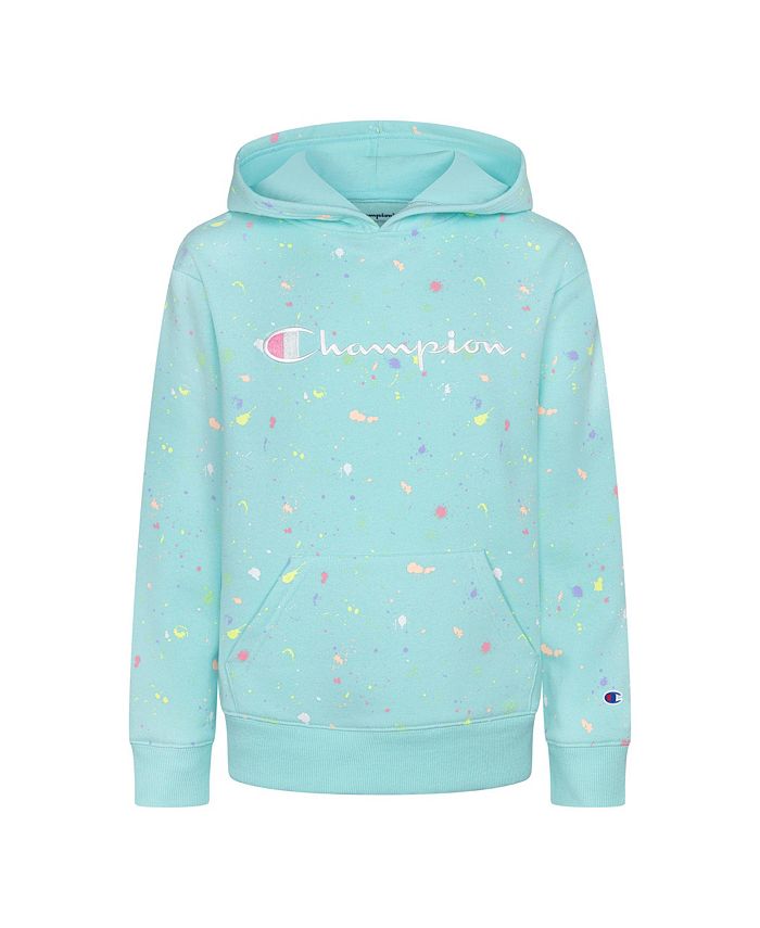 champion splatter hoodie