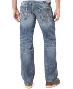Silver Jeans Co Men S Zac Relaxed Fit Straight Jeans