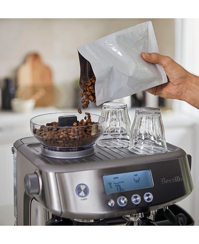 Breville The Barista Pro Espresso Machine Bean Hopper 1/2 lb, Water