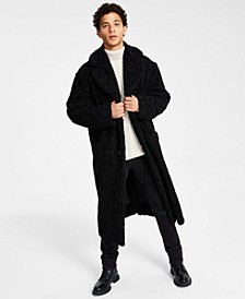 Men's Odin Classic-Fit Fleece Top Coat, Created for Macy's 
