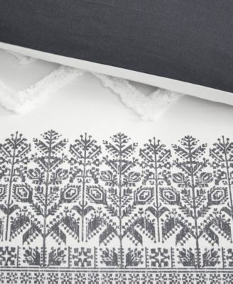 Mila Chenille 3-Pc. Comforter Set, Full/Queen