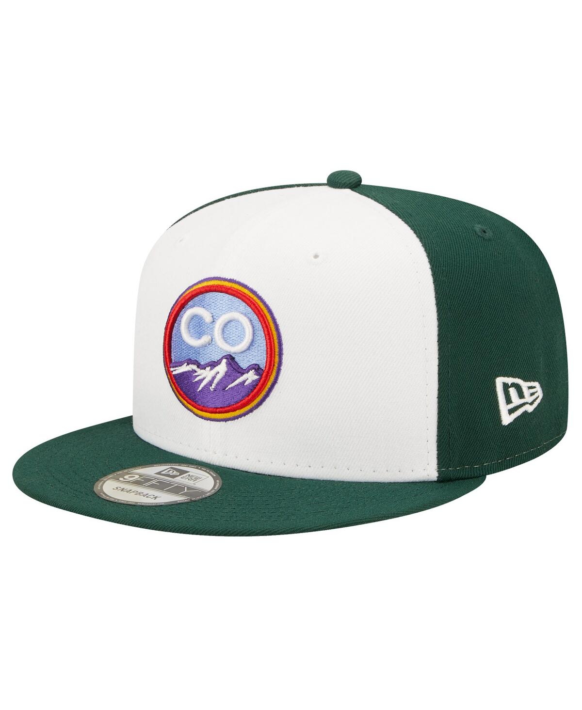 New Era Kids' Big Boys  White Colorado Rockies 2022 City Connect 9fifty Snapback Adjustable Hat