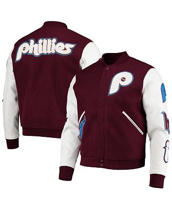 Pro Standard Men's Light Blue, Burgundy Philadelphia Phillies