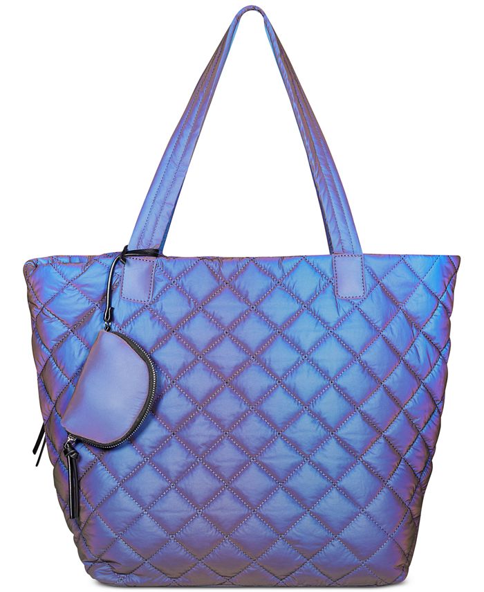 Quilted Velvet Cotton Reversible Extra Large Tote Bag Beach 