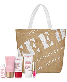 Choose your FREE 6-piece self-care gift with any Clarins purchase of $75 or more. Up to an $82 value!