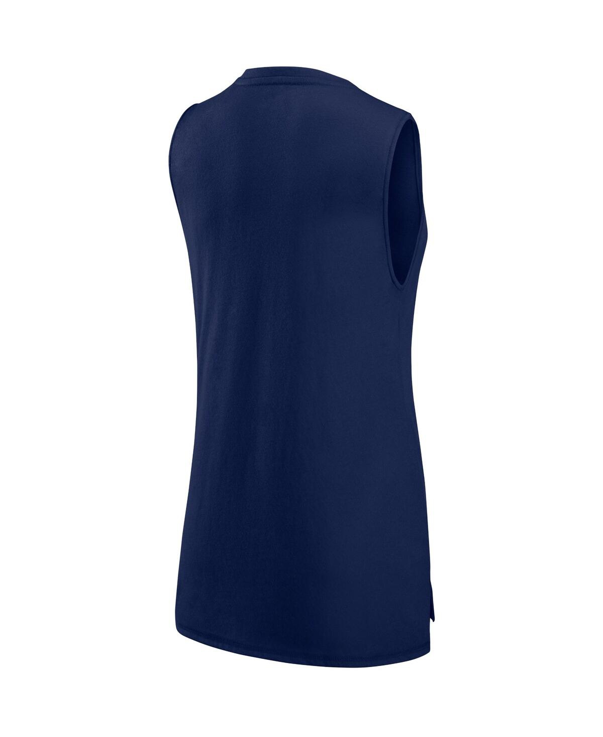 Fanatics Branded College Navy Seattle Seahawks True Contender Tank Top In Navy