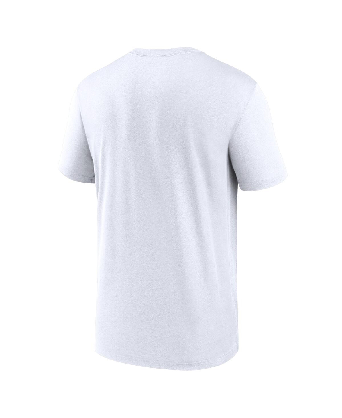 Shop Nike Men's  White Chicago Bears Icon Legend Performance T-shirt
