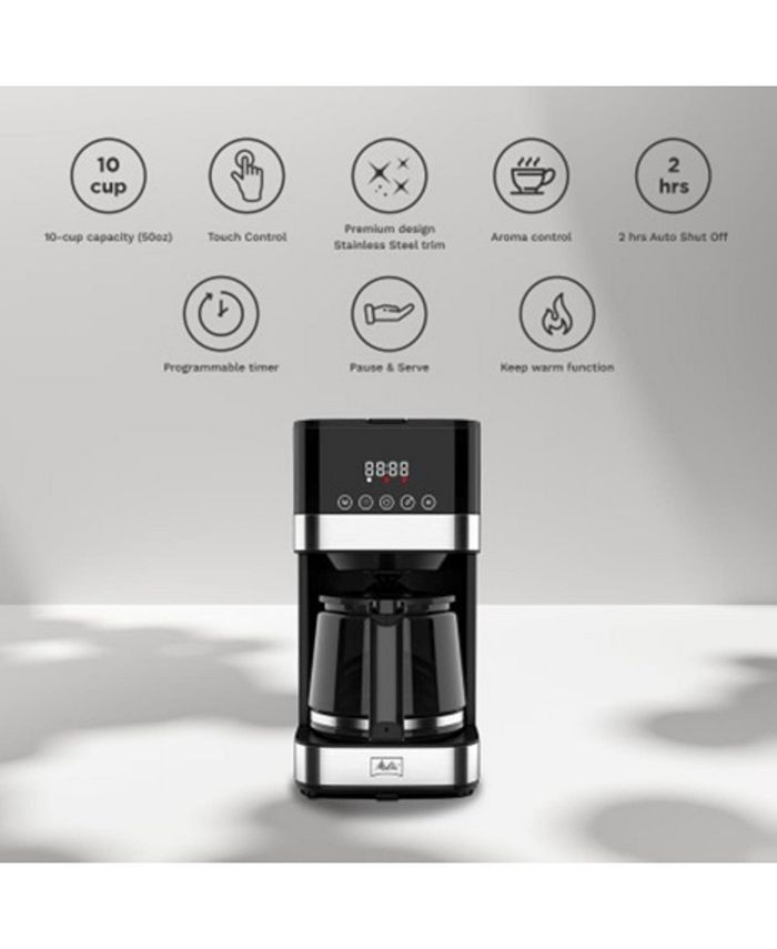 Melitta 10Cup Tocco Glass Coffee Maker Macy's