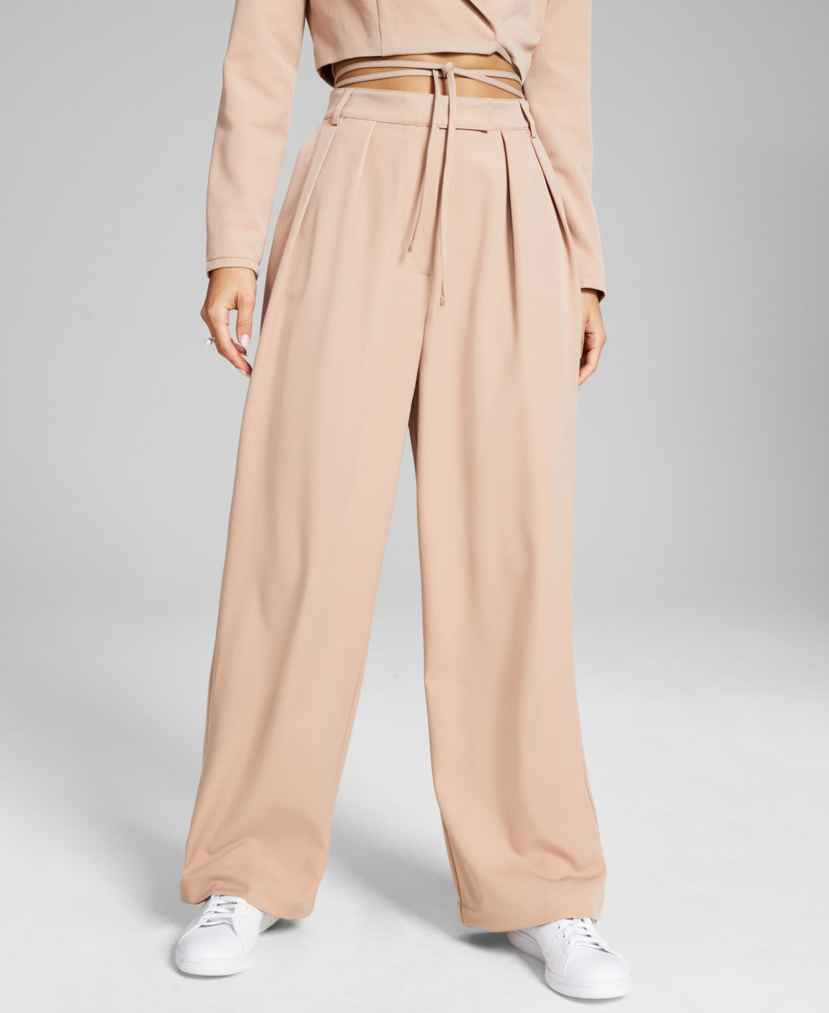  And Now This Women's High-Rise Wide-Leg Trousers