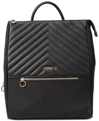 MinkeeBlue - Convertible Organizational Backpack With Lunch Bag