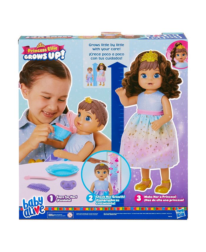 Baby Alive Princess Ellie Grows Up Doll Set Macy's