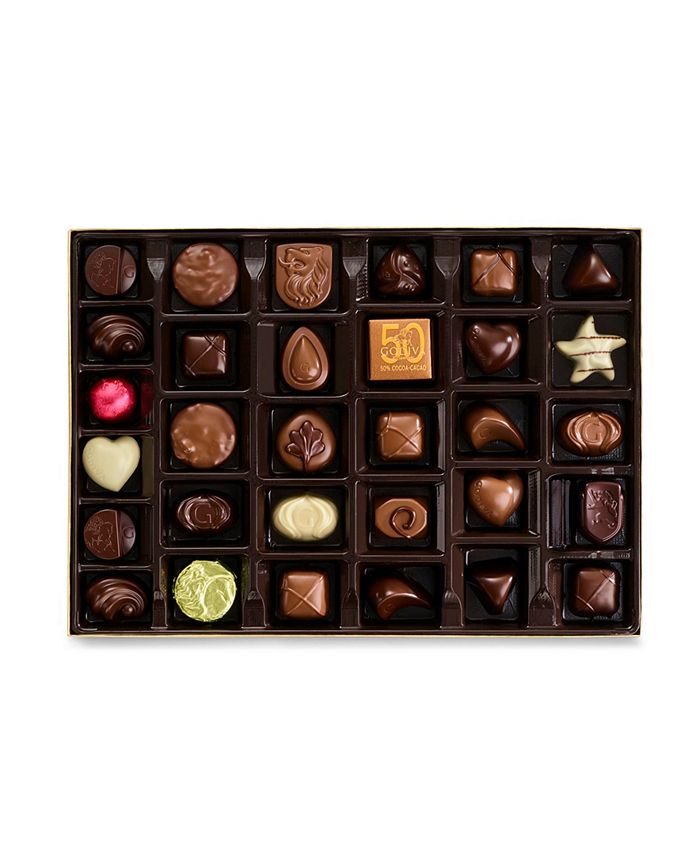 Godiva Assorted Chocolate Holiday Gift Box, 36 Piece Macy's