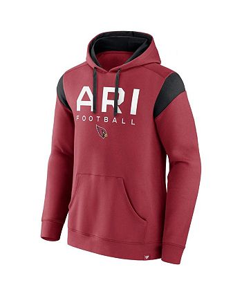 Youth Nike Cardinal Arizona Cardinals Logo Performance Pullover Hoodie