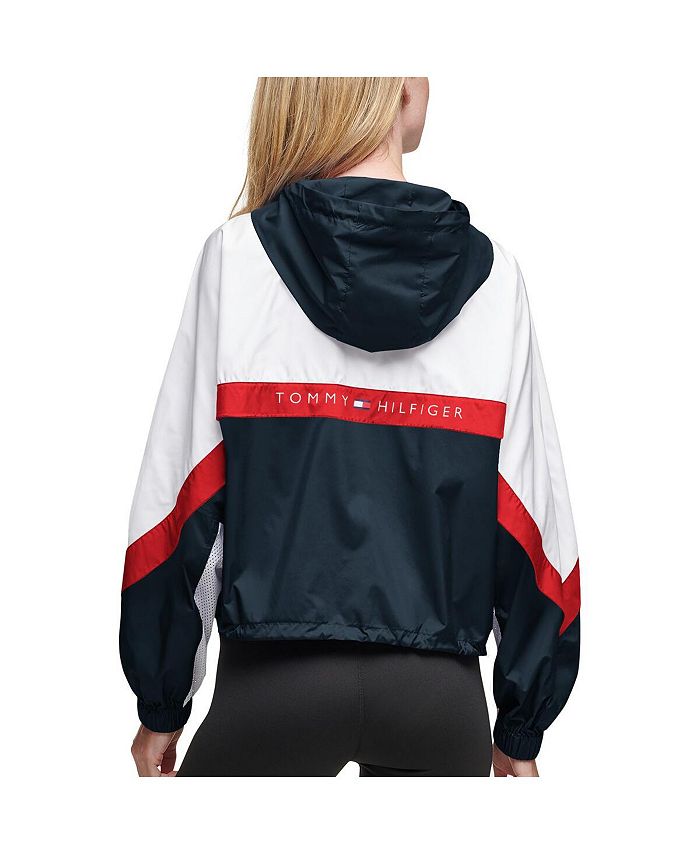 Tommy Hilfiger Womens Iconic Stadium Jacket White Large