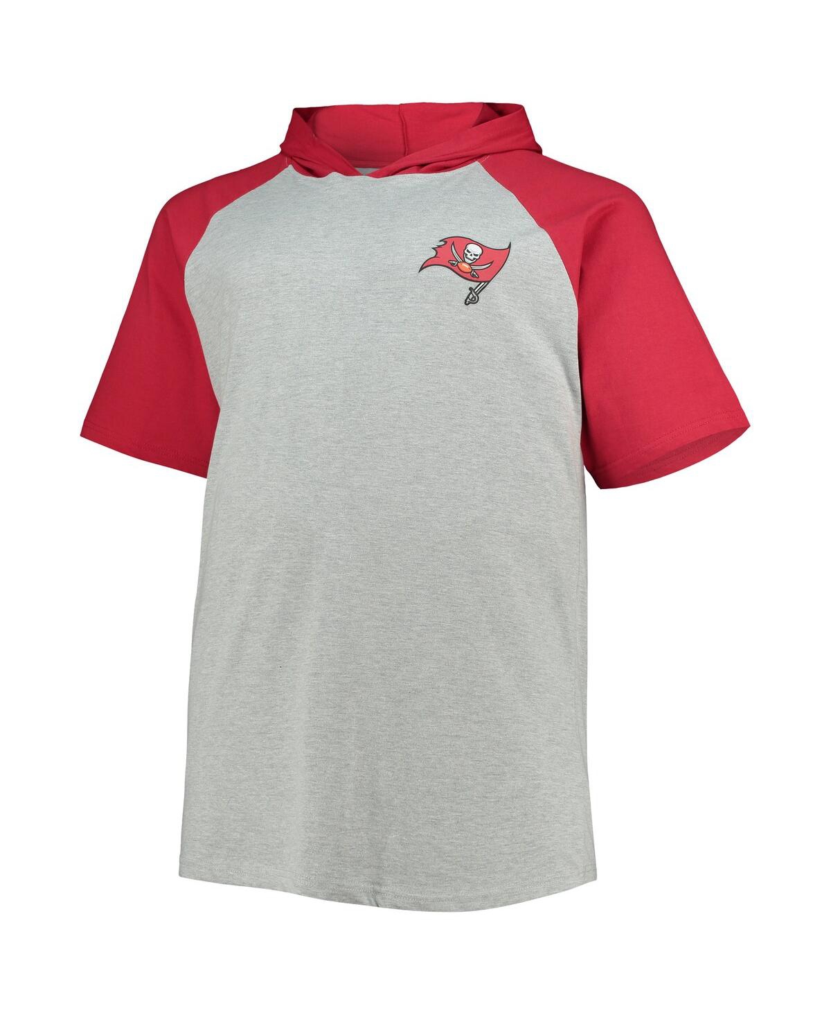 Men's Oatmeal/Heathered Charcoal Tampa Bay Buccaneers Big