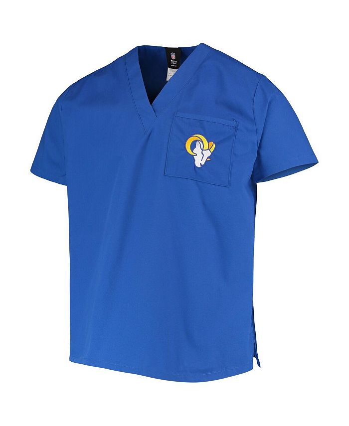 Concepts Sport Men's Royal Los Angeles Rams VNeck Scrub Top Macy's
